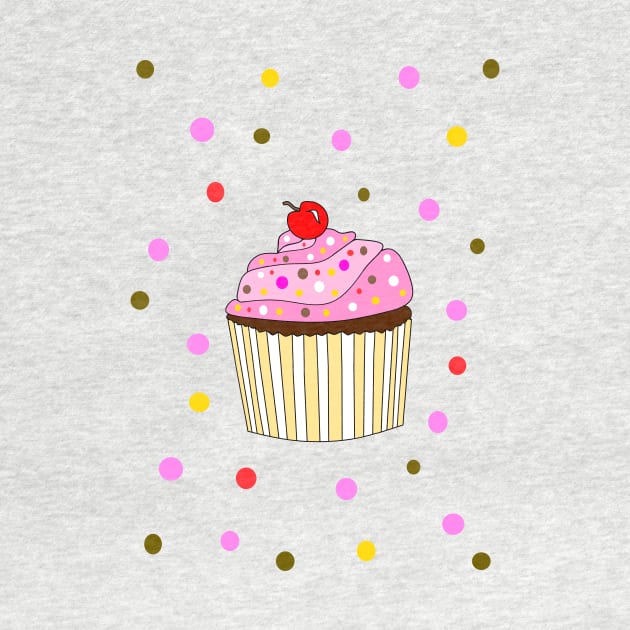 EVERYTHING Is Better With Sprinkled Cupcake Lover - Cupcake Art by SartorisArt1